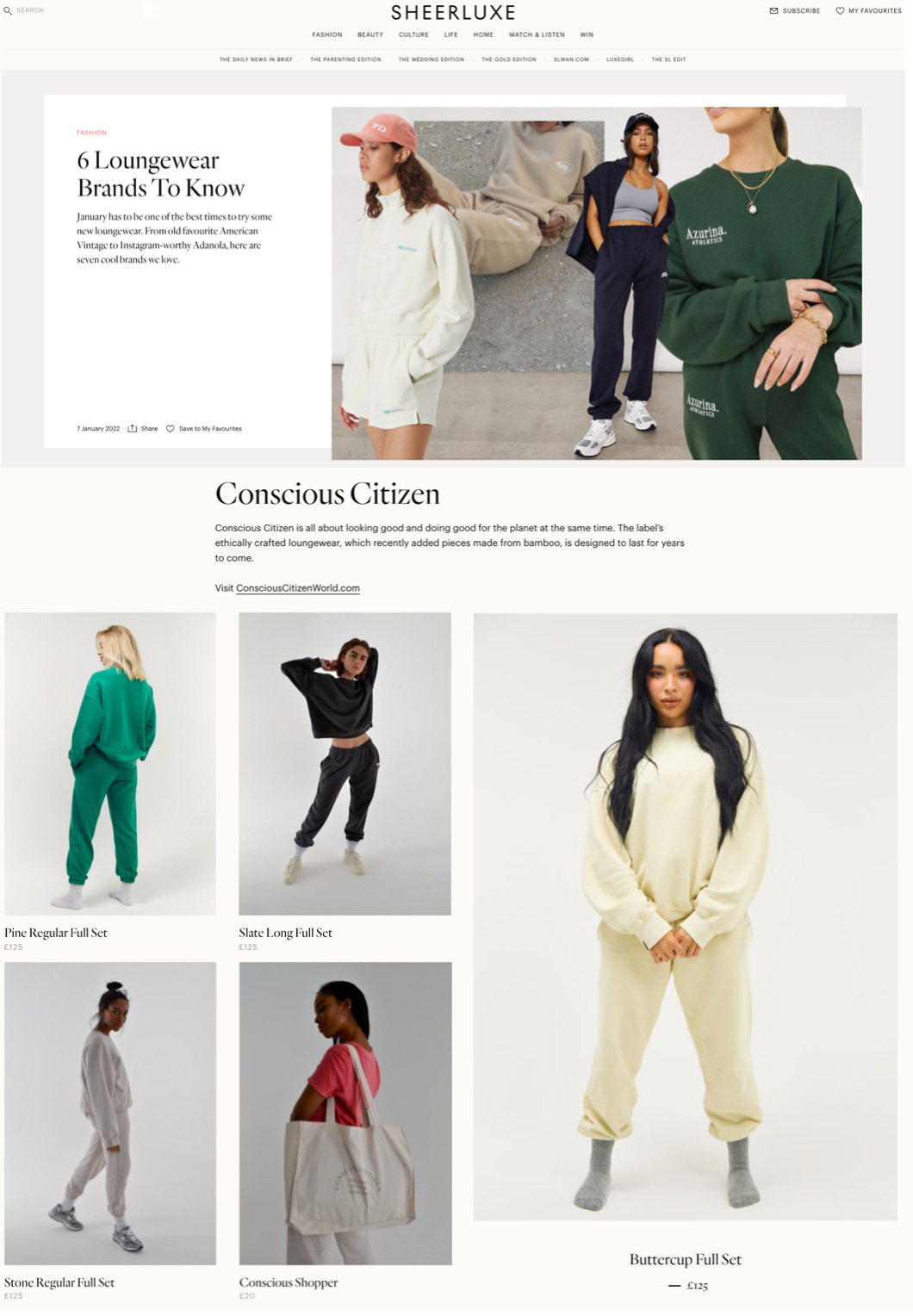 SheerLuxe Brands to Know