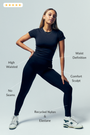 Basics Seamless High-Waisted Leggings