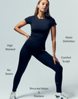 Basics Seamless High-Waisted Leggings