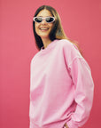 Pink Lemonade Oversized Sweatshirt