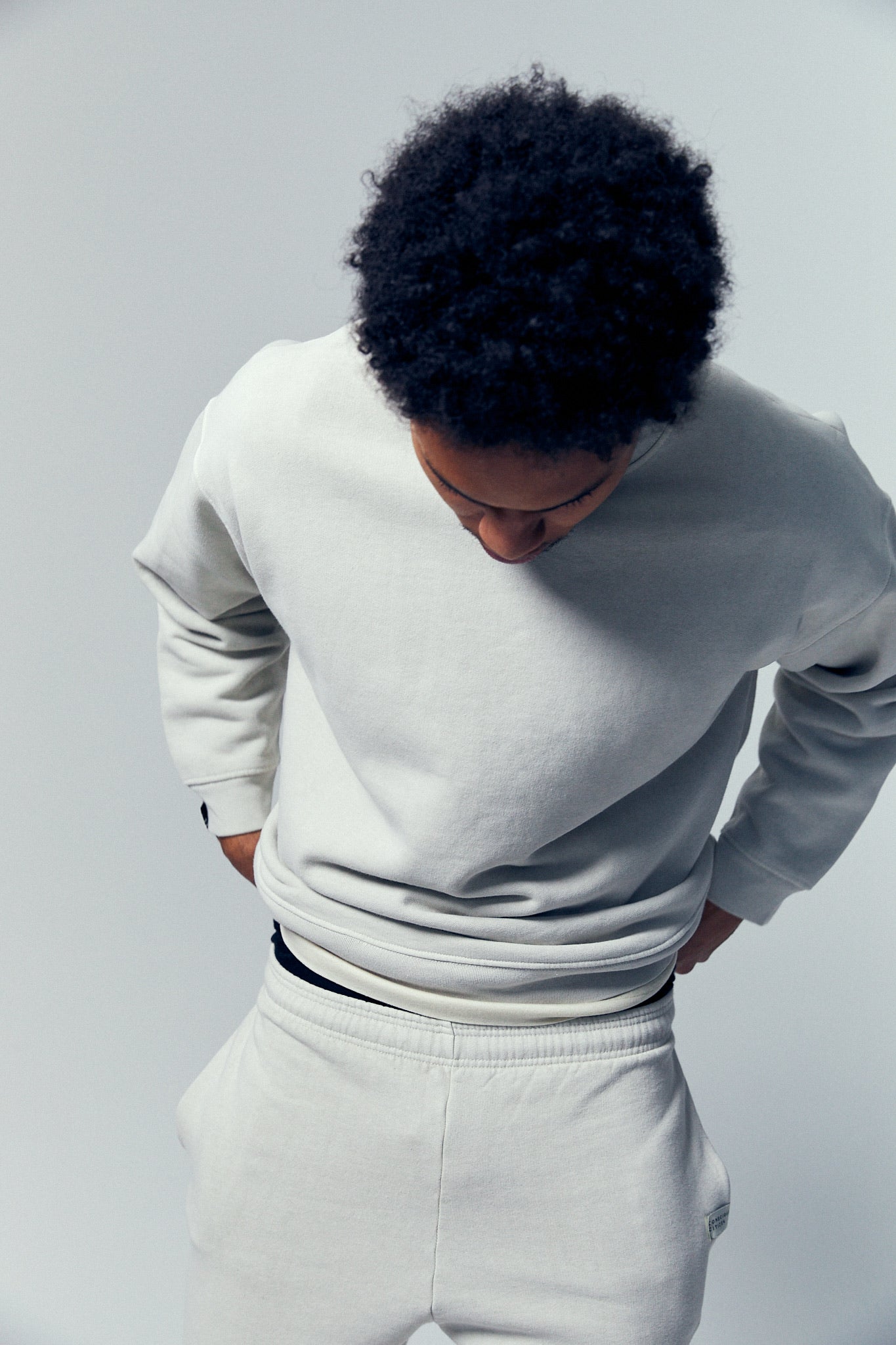 Stone Oversized Sweatshirt