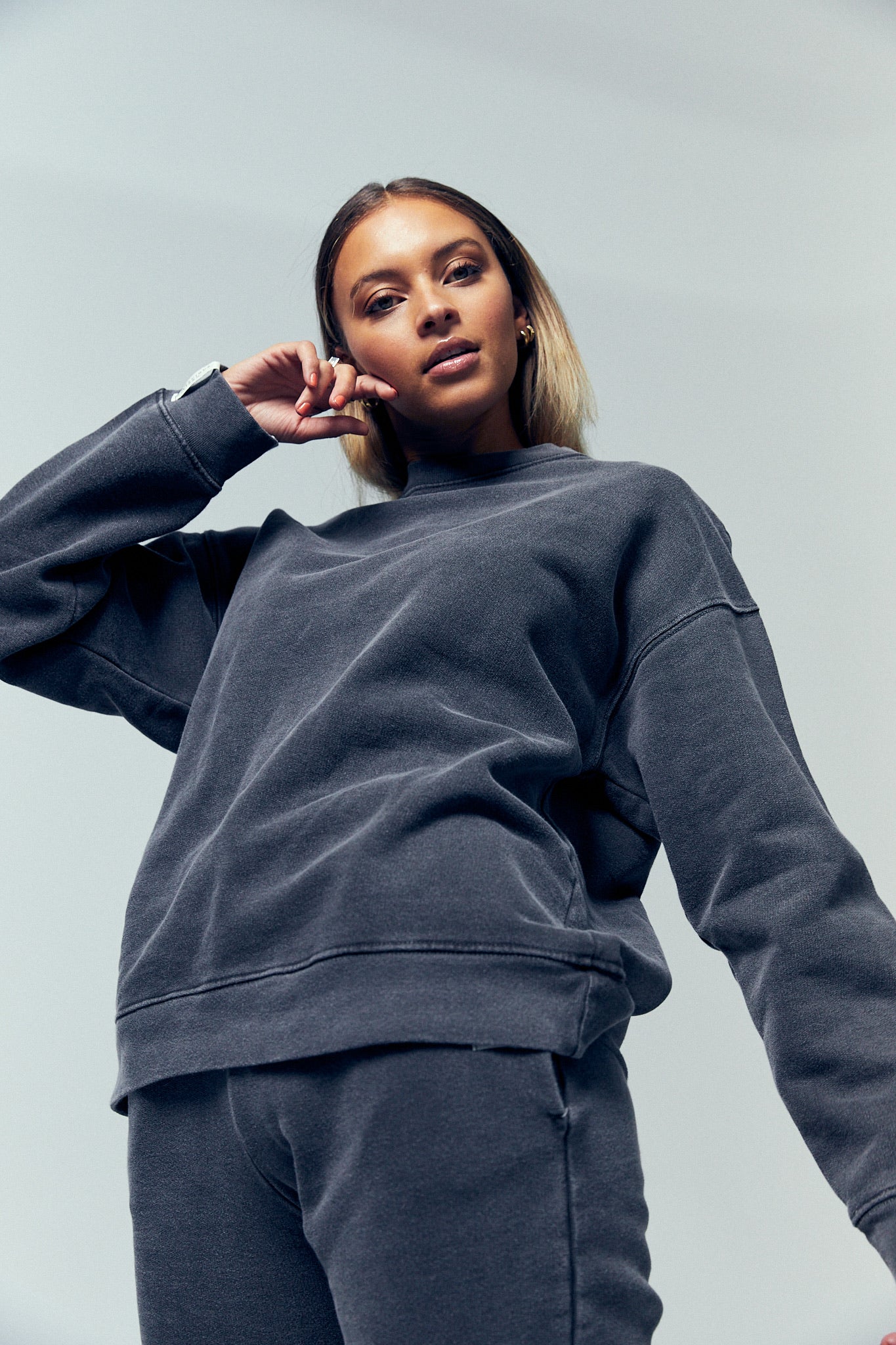 Slate Oversized Sweatshirt