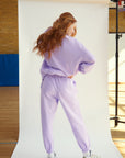 Lavender Long Joggers
