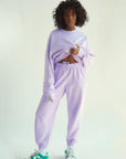 Lavender Regular Joggers