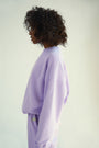 Lavender Oversized Sweatshirt