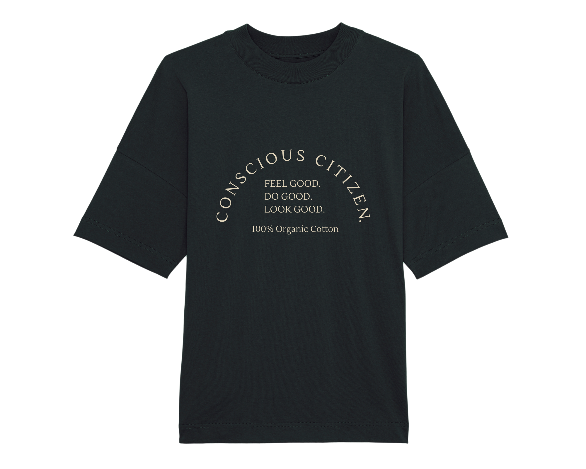 Boxy Oversized T-shirt Earth