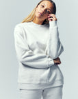 Stone Oversized Sweatshirt