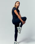 Enhance your everyday style with sustainable leggings that transition seamlessly from workout to leisure
