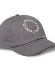 Shield your eyes from the sun with a sustainable cotton cap, featuring a mindful and stylish design