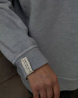 Cloudy Grey Oversized Sweatshirt