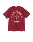 Conscious Club T-shirt Burgundy