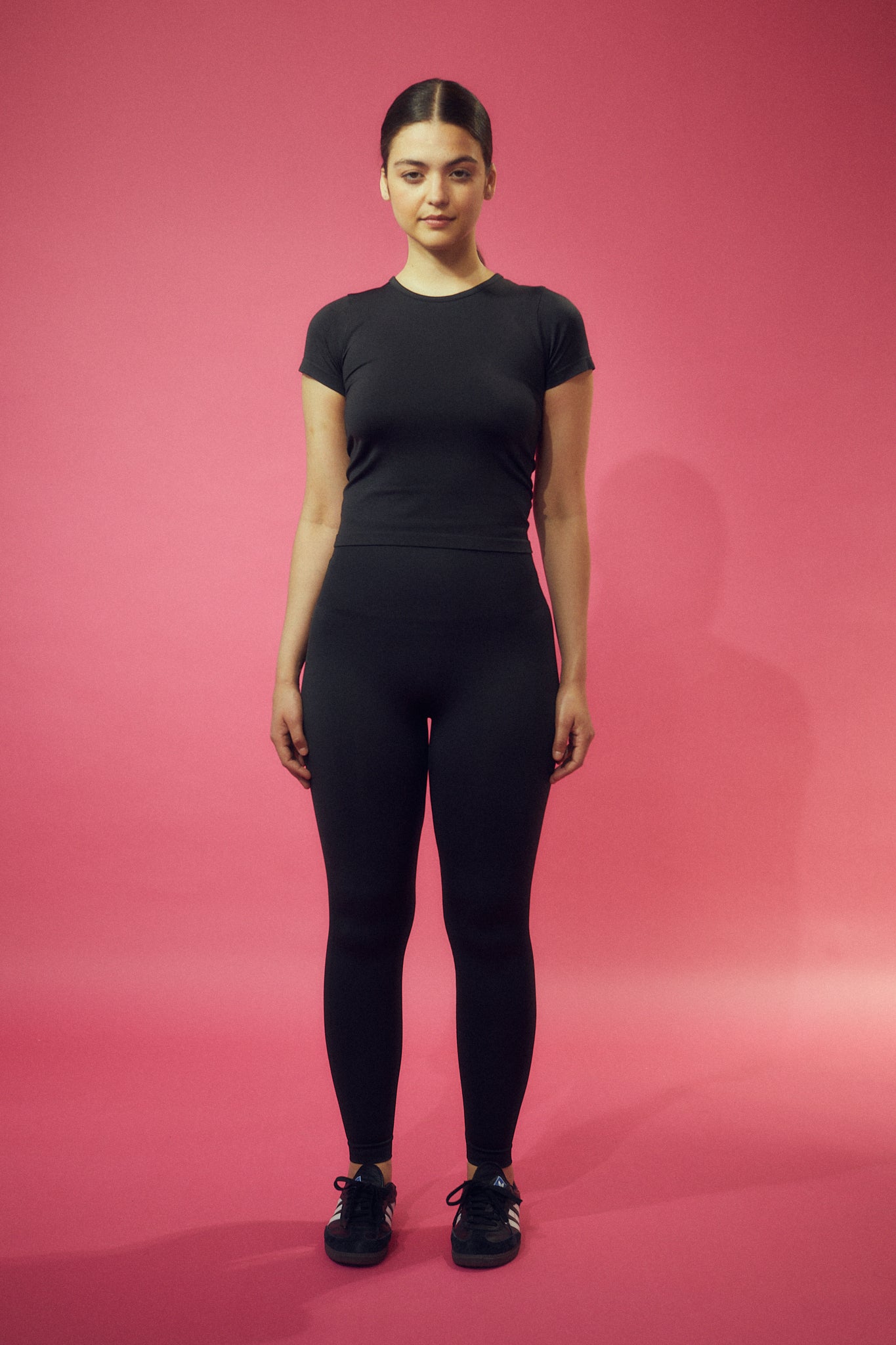 basics seamless recycled nylon collection