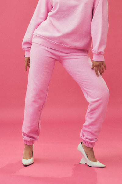 Pink Lemonade Long Joggers