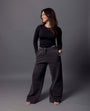 Slate Wide Leg Jogger