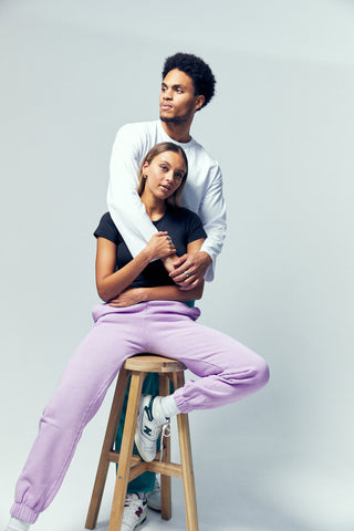 Lavender Regular Joggers
