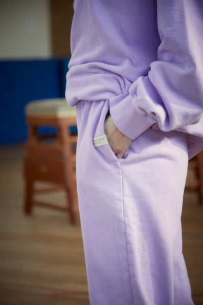 Lavender Long Joggers