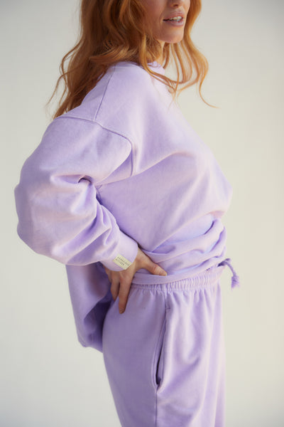 Lavender Long Joggers